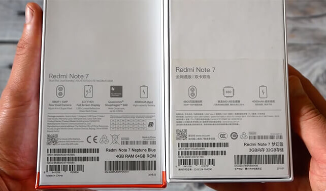 Xiaomi 9 Отличия