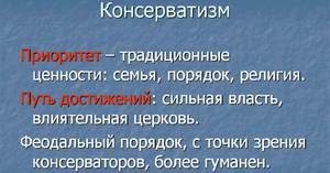 Кто такой консерватор и каких убеждений он придерживается