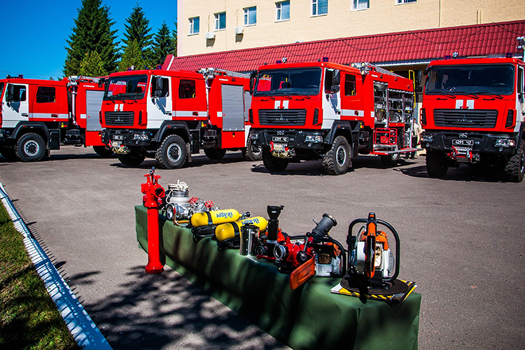 Новейшие пожарные автомобили: разновидности