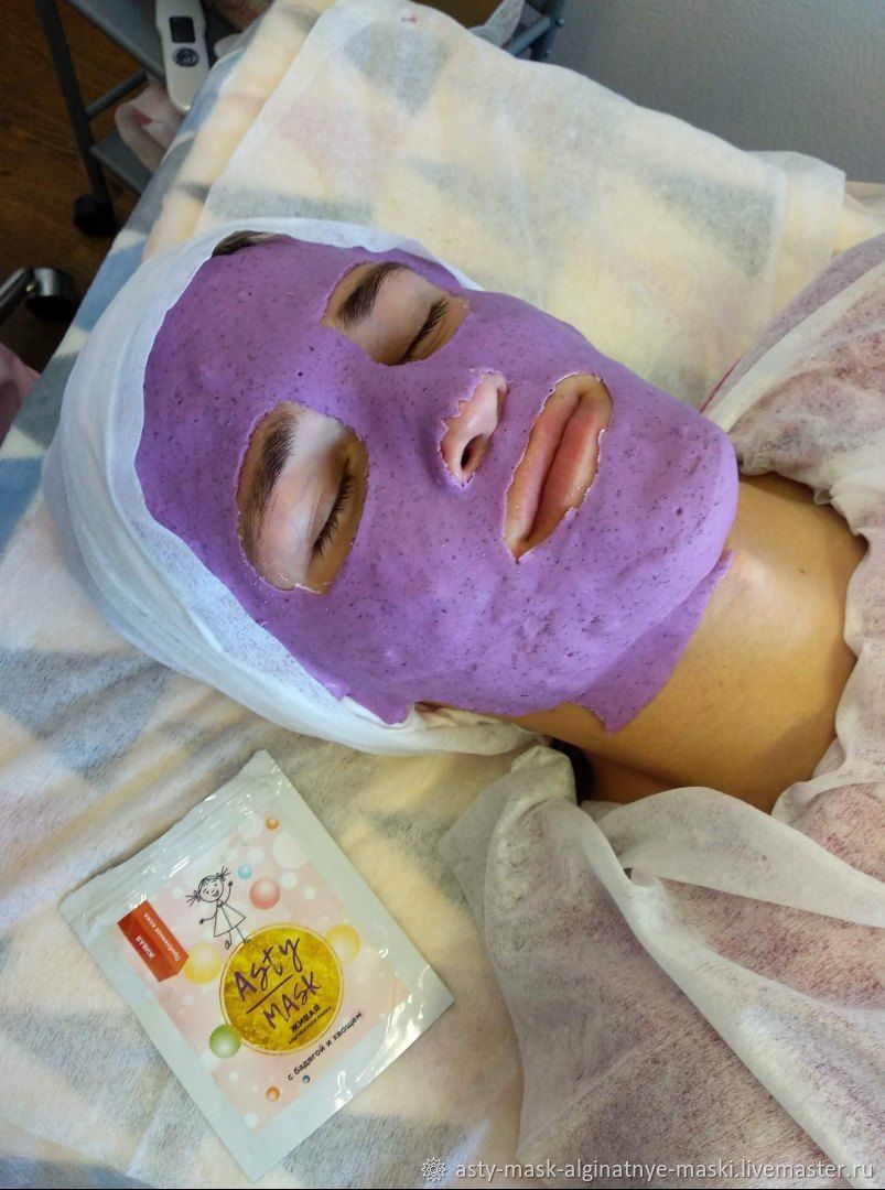 Альгинат натрия: создание маски для лица в косметологии