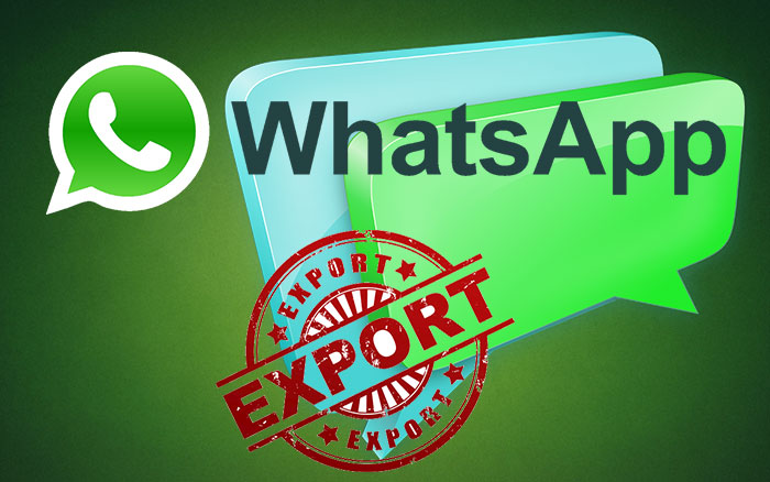 Что такое экспорт чата в whatsapp