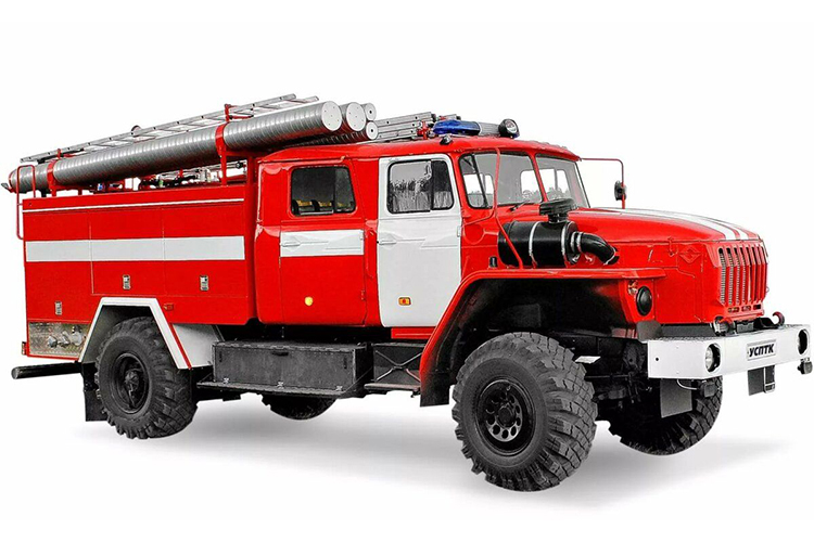 Российские пожарные машины