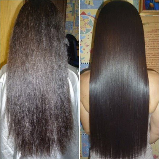 Керамическое выпрямление волос - что это такое,фото до и после,как сделать в домашних условиях,уход за волосами после процедуры