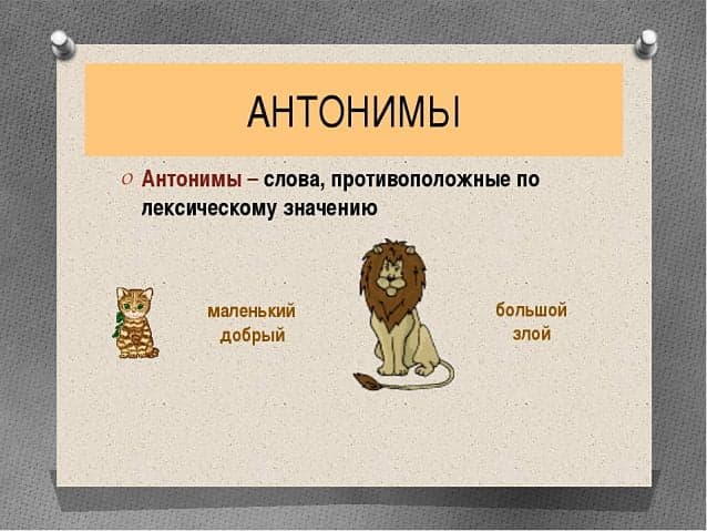 Антонимы - это... (100 примеров слов) - помощник для школьников спринт-олимпик.ру