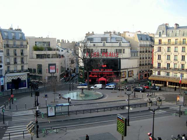 Обзор района монмартр в париже