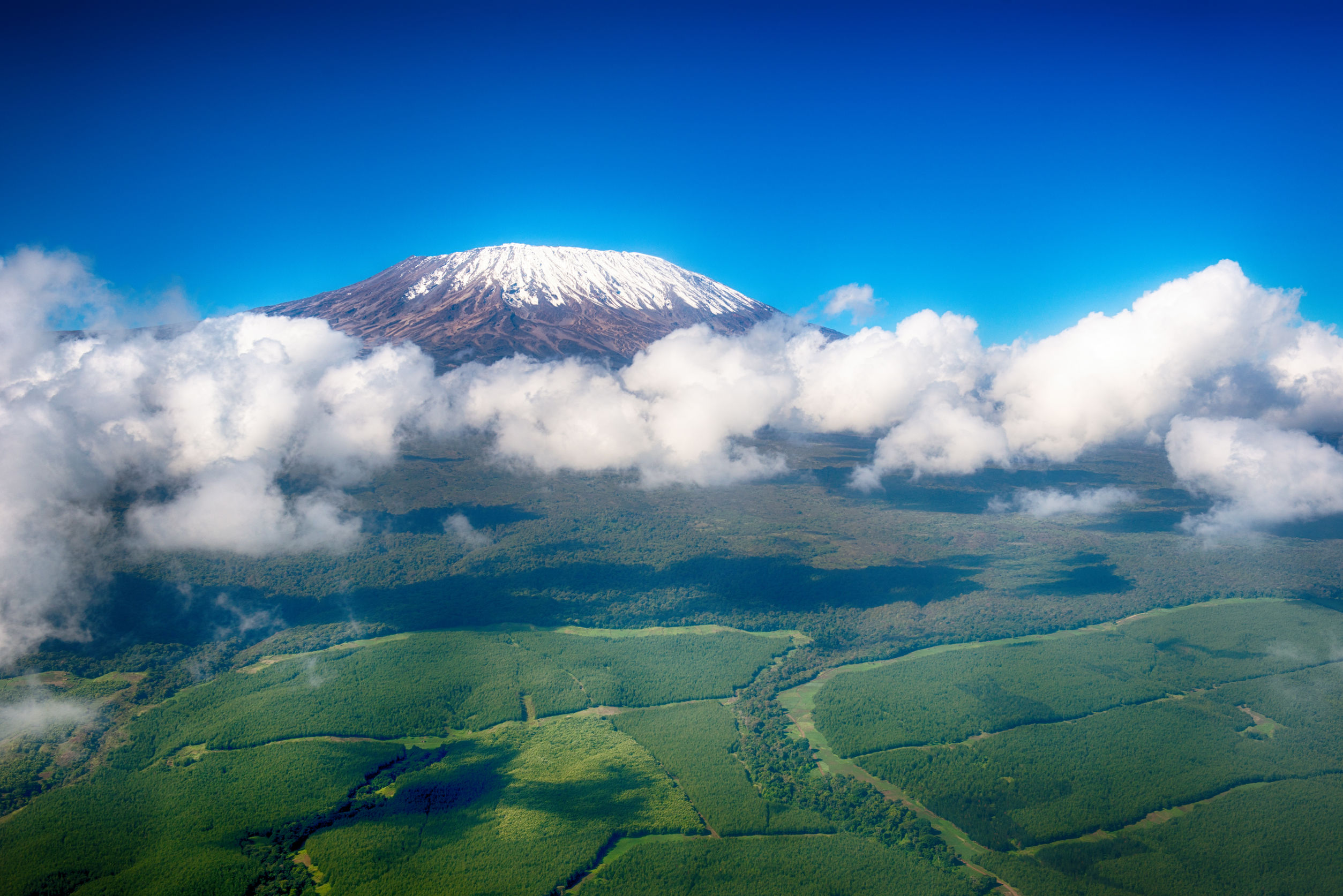 Вулкан килиманджаро — самая высокая гора африки