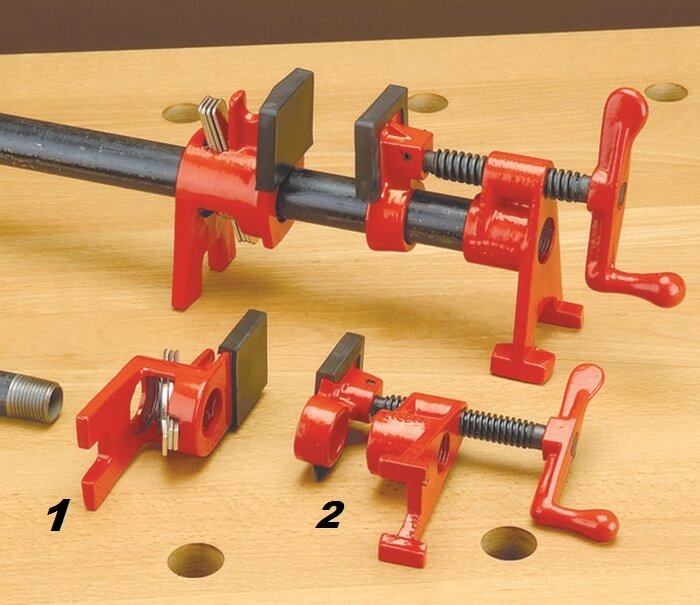 Монтажная струбцина: что это такое? как выбрать лучевой зажим  для кабелей, под шпильку и для труб?