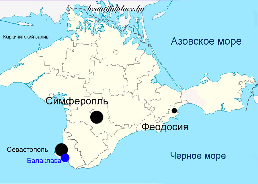 Балаклава карта