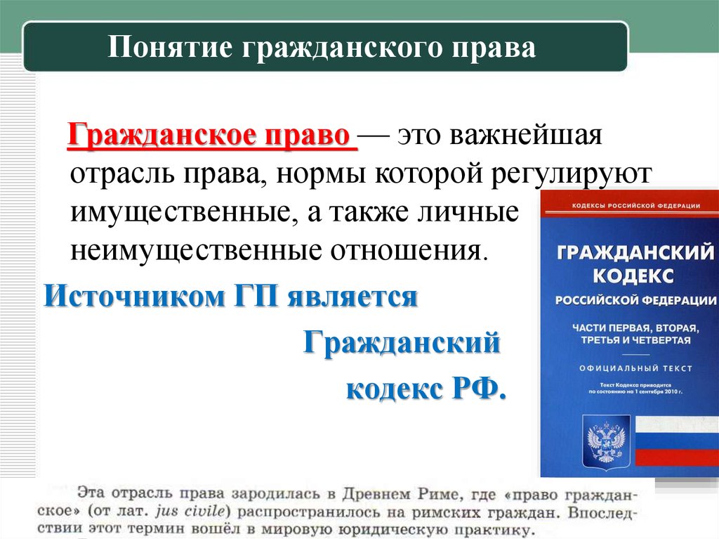 Гражданское право - это что такое? в чем суть гражданского права?