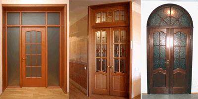 Межкомнатные двери с фрамугой - 4 основных формы на любой вкус.