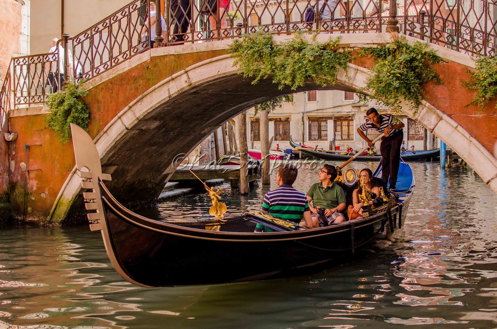 Венеция лодки гондола