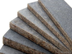 Цементно-стружечная плита - характеристики, свойства, виды, применение