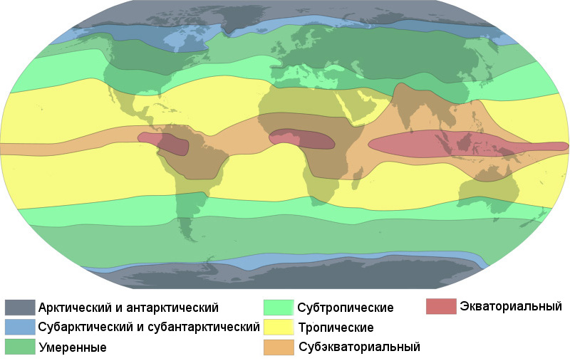 Субтропический климат россии